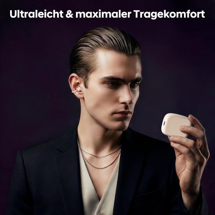 LESUN Open Ear Kopfhörer 6.0 (Champagner-Gold) Das Gold, Das Gold