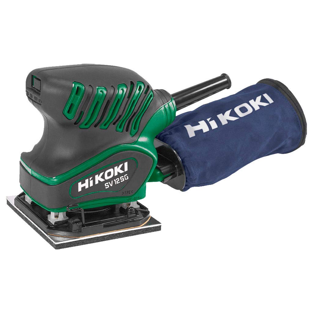 HIKOKI Schwingschleifer (200 Watt, 230 V, Leerlaufdrehzahl 14.000 min-1, Schwingkreis-Ø 1,5 mm, hohe