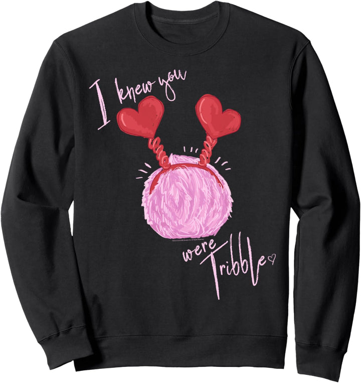 Star Trek The Original Series I Knew You Were Tribble Text Sweatshirt