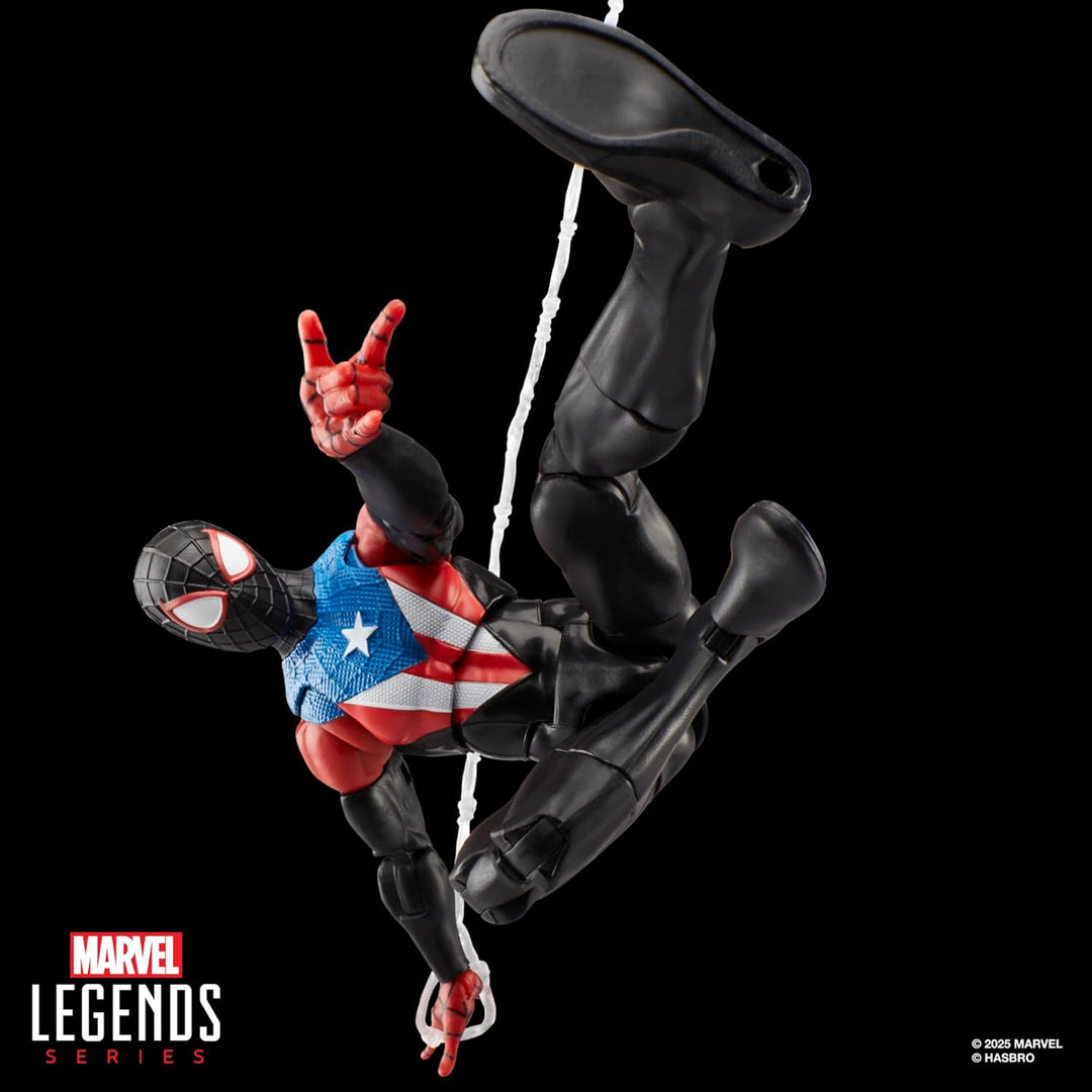 Marvel Legends Series Gamerverse Miles Morales Boricua-Anzug Spider-Man Action-Figur, Miles Morales