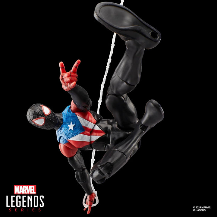 Marvel Legends Series Gamerverse Miles Morales Boricua-Anzug Spider-Man Action-Figur, Miles Morales
