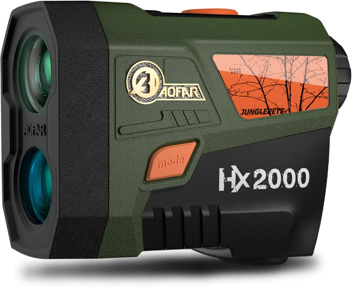 AOFAR HX1600 Laser Entfernungsmesser Jagd 1600Y, OLED Dual-Farbe (95% Licht), Winkel & horizontale D