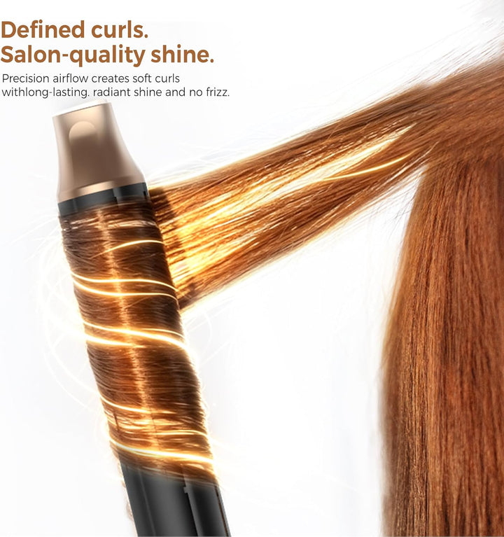 UKLISS 6 in 1 Airstyler,Professioneller Hairstyler mit Diffusor, Ionen Föhn mit Air Lockenstab,Föhnb
