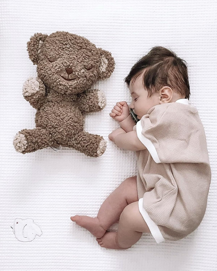 Happiest Baby SNOObear Teddy mit Weissem Rauschen, Kakao, Kakao