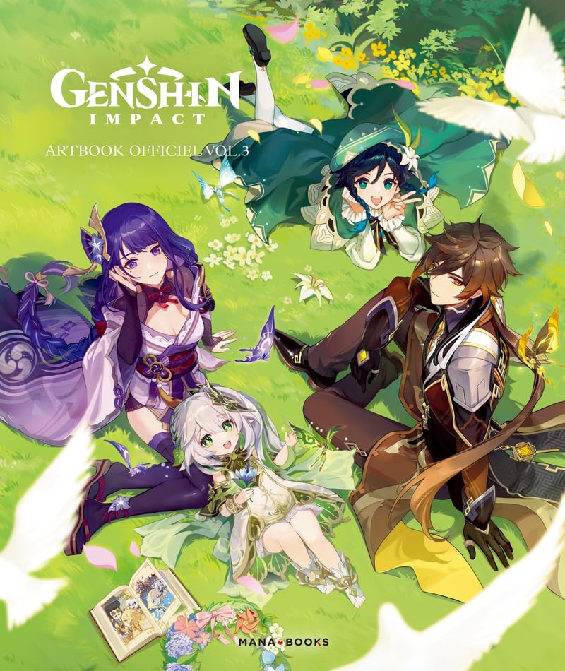 Genshin Impact Artbook officiel Vol.3 (3): Artbook officiel volume 3 - Avec 4 marques-pages magnétiq