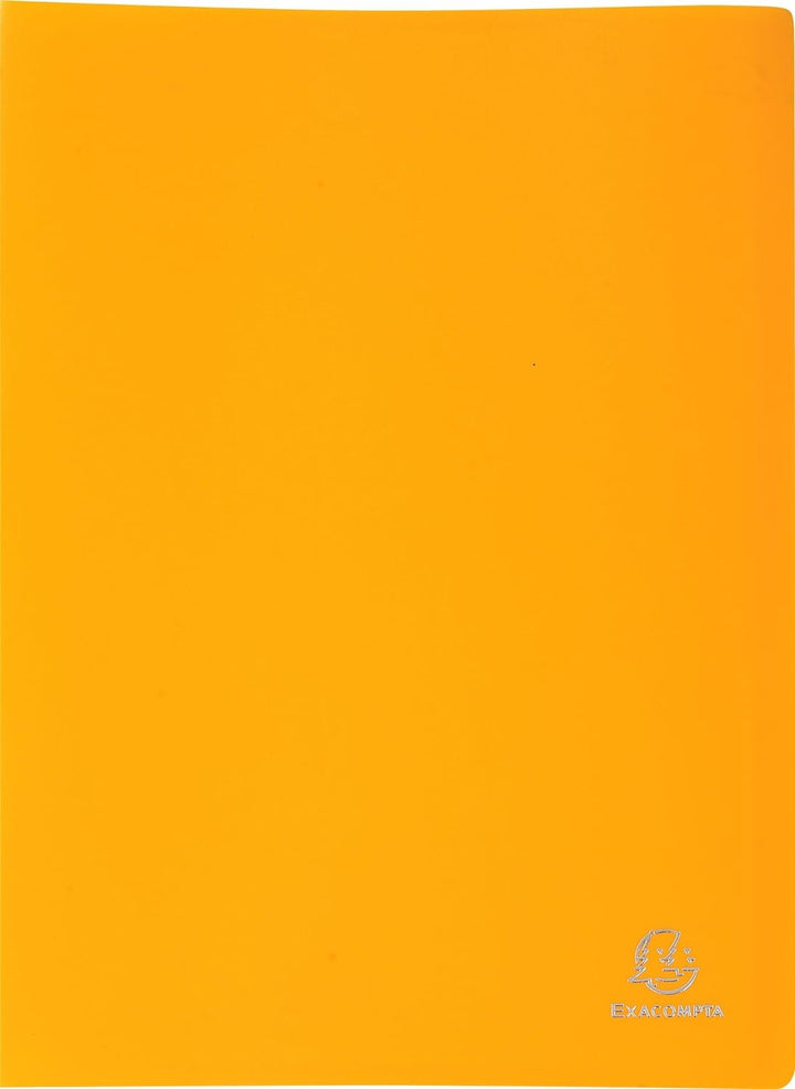 Exacompta 8590E 8er Pack Premium Sichtmappe OPAK aus blickdichtem Kunststoff DIN A4 mit 90 Klarsicht