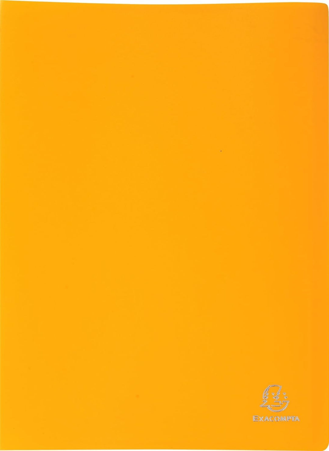 Exacompta 8590E 8er Pack Premium Sichtmappe OPAK aus blickdichtem Kunststoff DIN A4 mit 90 Klarsicht