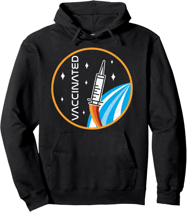 Vaccinated Pro-Vaccine Pro-Science for Men Women Kids Pullover Hoodie