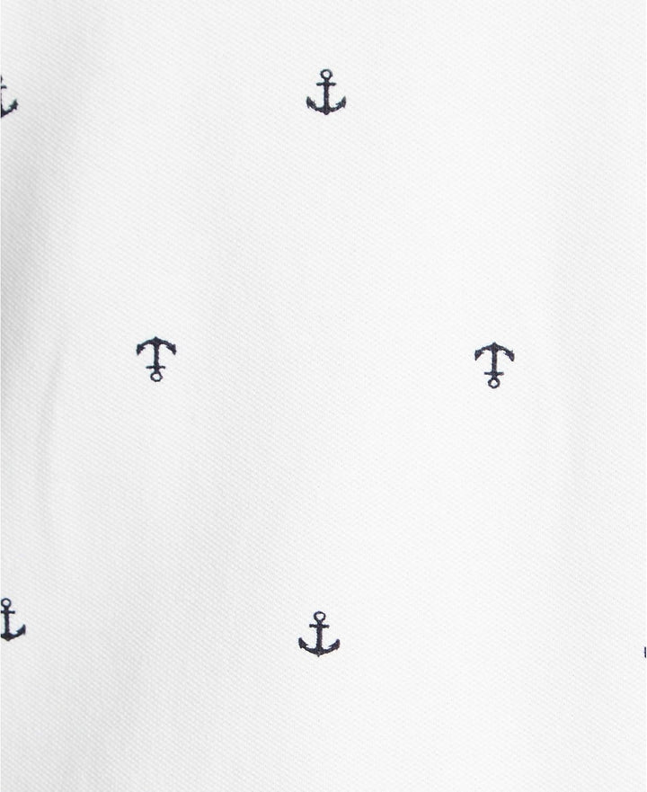 Nautica Damen Anchor Short Sleeve Breathable Stretch Cotton Polo Shirt Poloshirt XS Bright White, XS