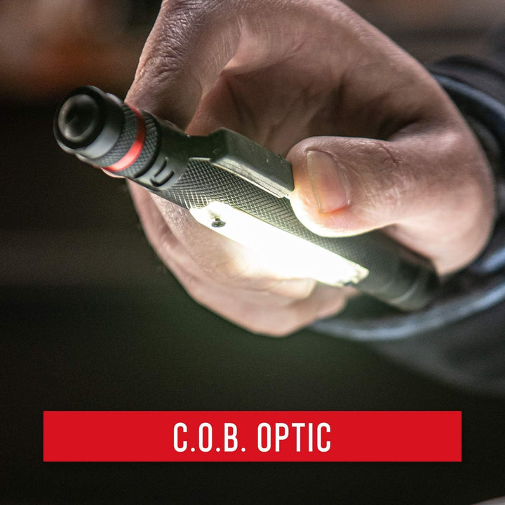 Coast G23 120 Lumen Dual Power Magnetisches LED Stiftlampe mit C.O.B. Flächenlicht