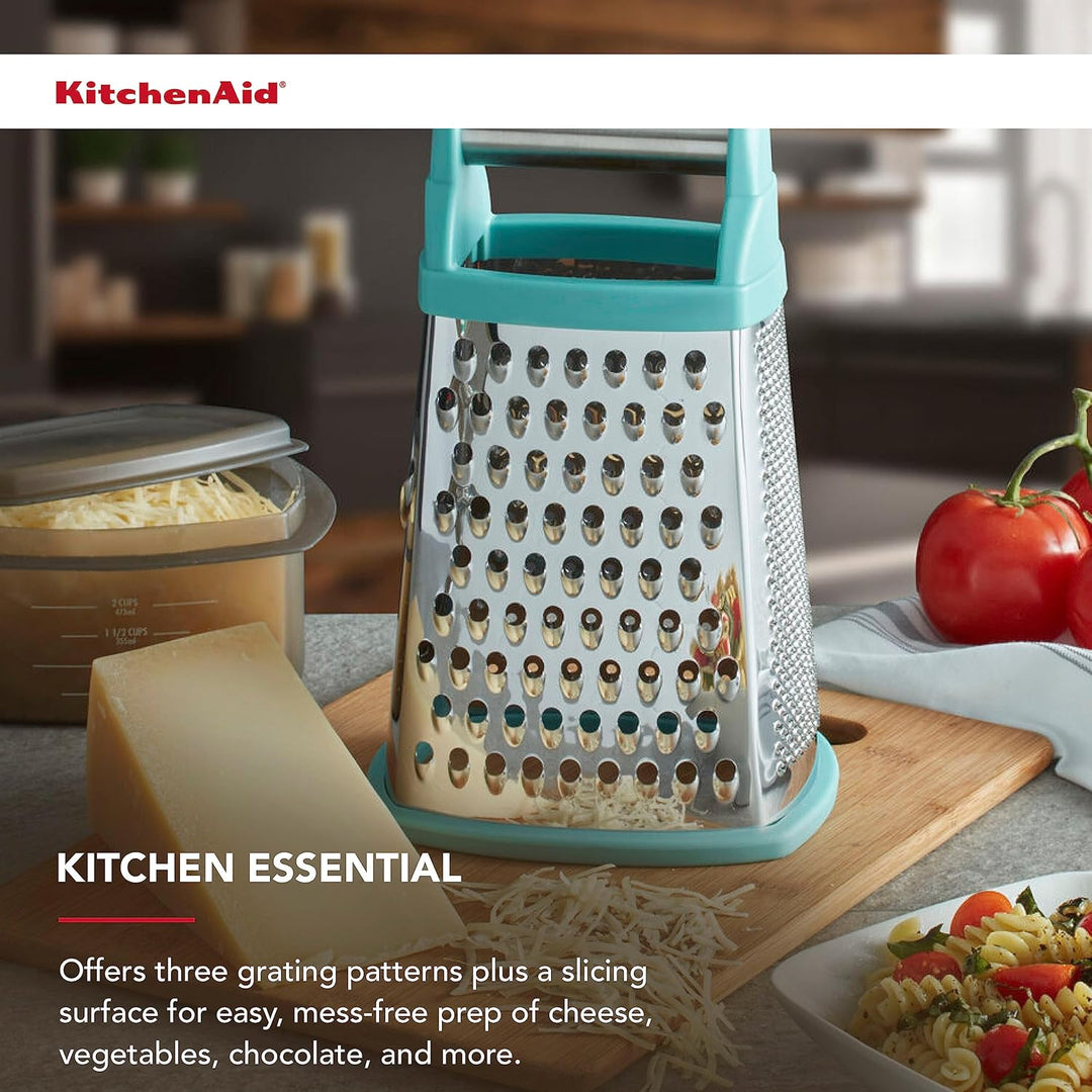 KitchenAid Gourmet Box Reibe, aqua sky