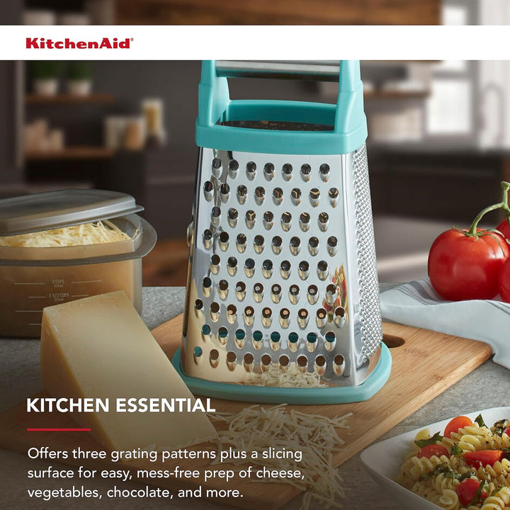 KitchenAid Gourmet Box Reibe, aqua sky