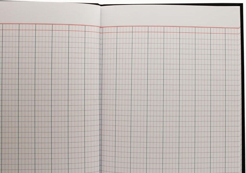 Guildhall Anwesenheitsbuch 24 Doppelseiten 298 x 203 mm schwarz