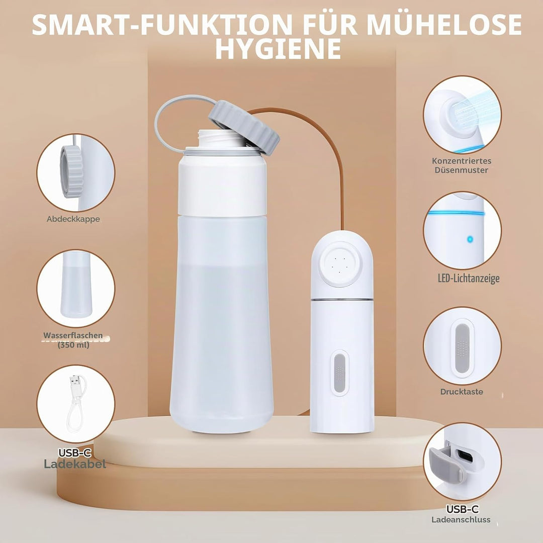 Tragbares Bidet für Reisen, 350 ml, Elektrisch, IPX7 Wasserdicht, Wiederaufladbar, Handheld, Bidet,