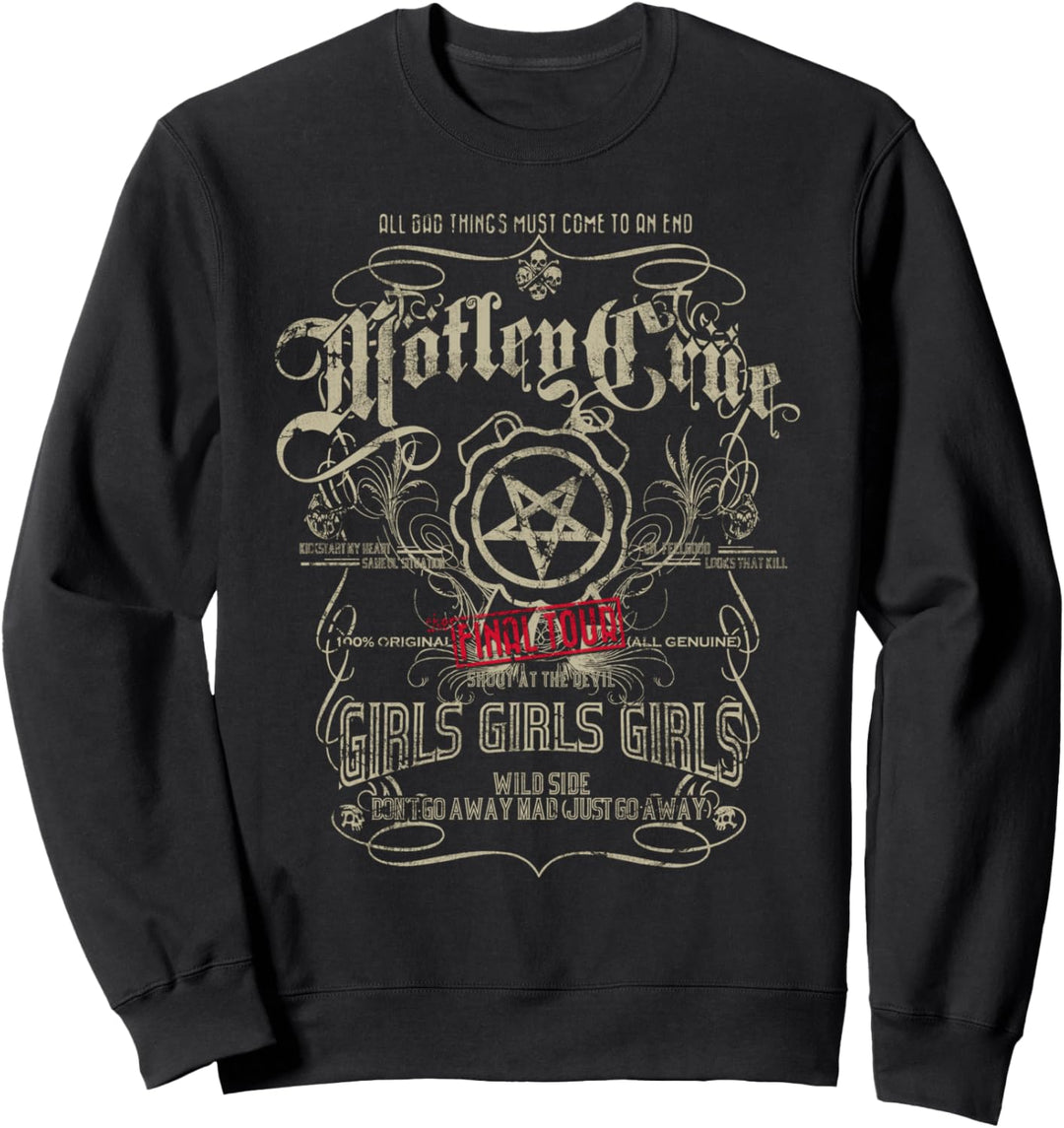 Mötley Crüe – It's Over Vintage Sweatshirt