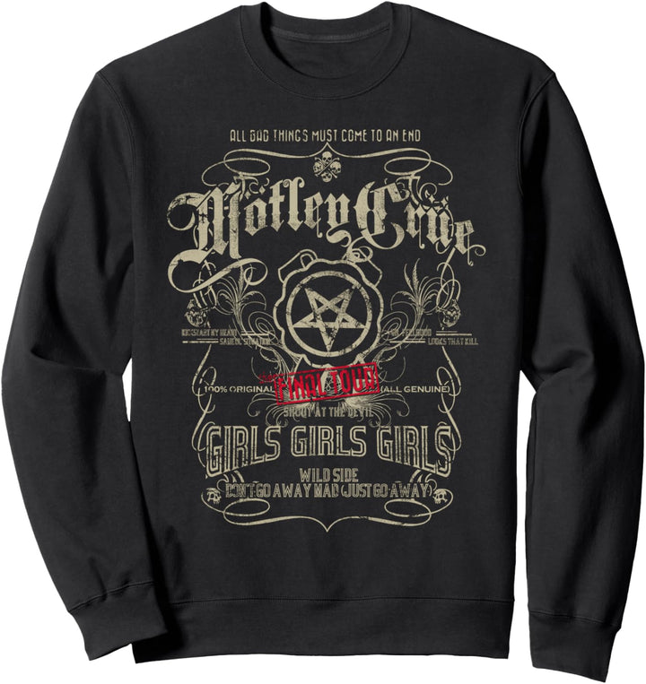 Mötley Crüe – It's Over Vintage Sweatshirt