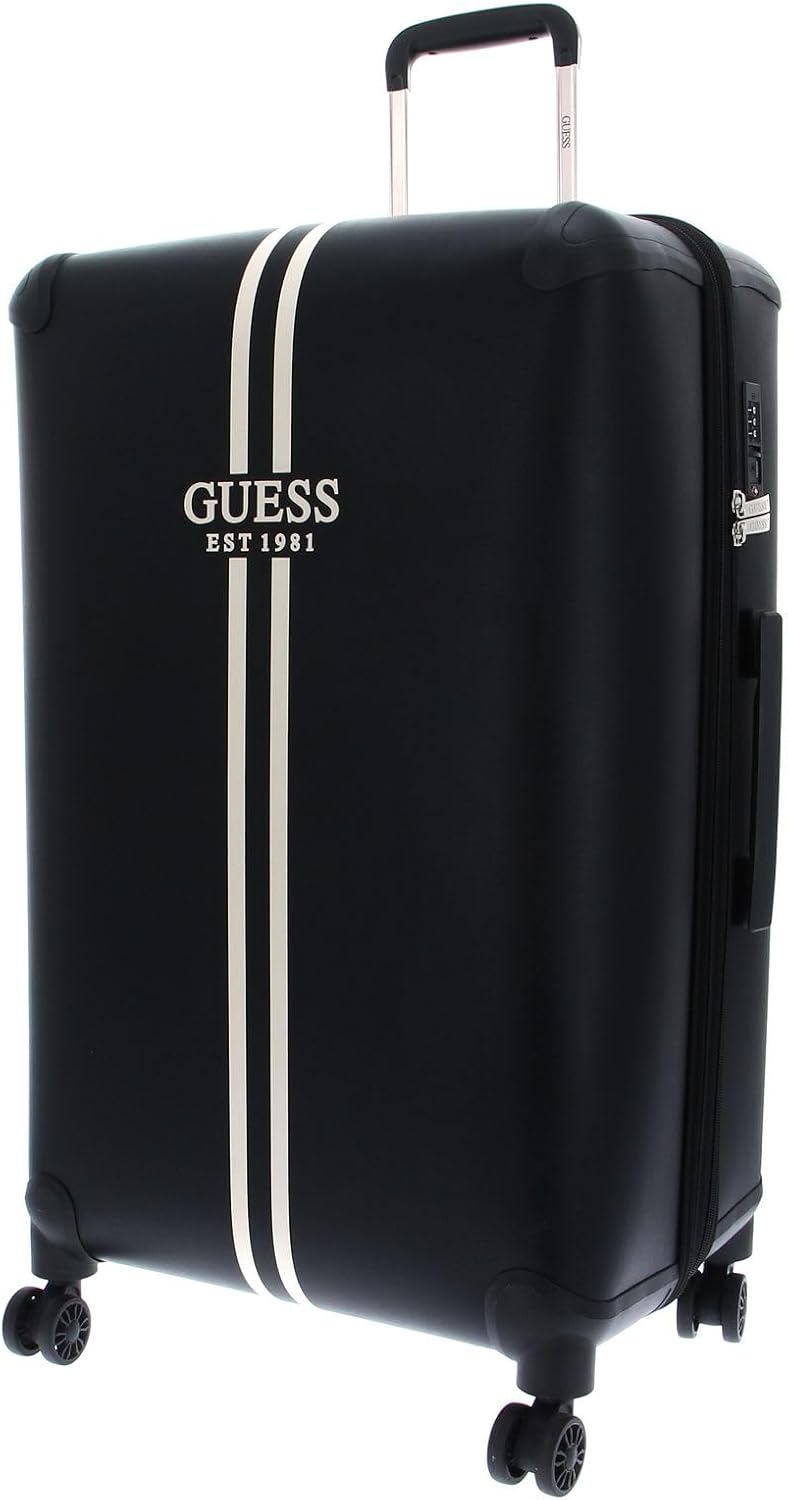 GUESS Mildred 28 IN - 4-Rollen-Trolley L 77 cm erw. Black Schwarz, Schwarz