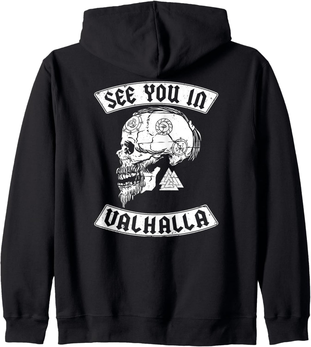 Valhalla Herren I Walhalla & Wikinger I See You In Valhalla Kapuzenjacke