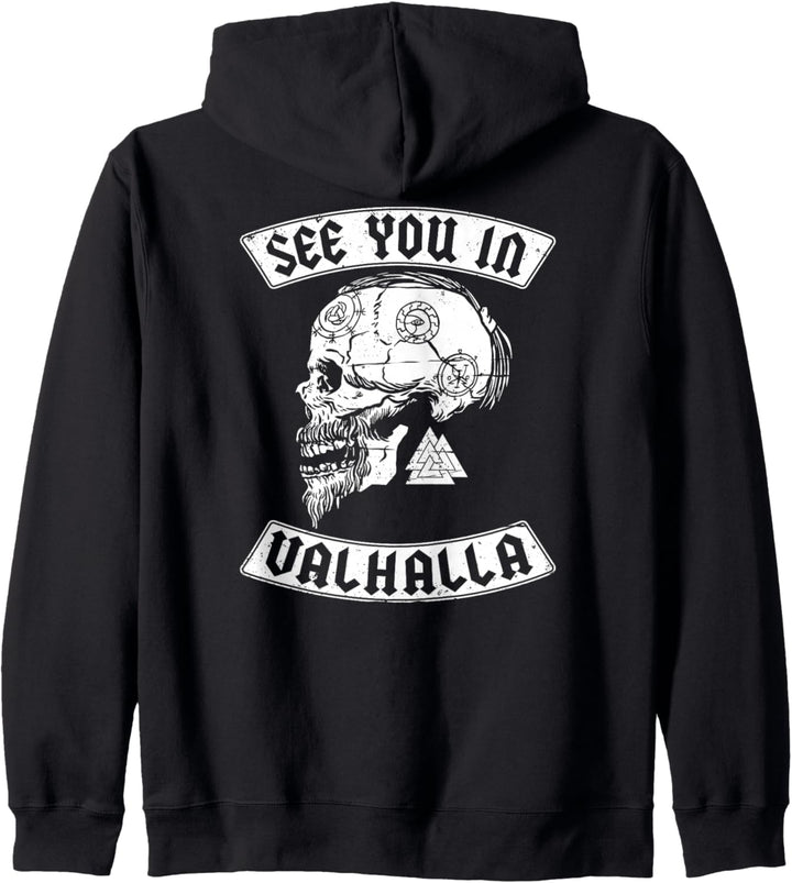 Valhalla Herren I Walhalla & Wikinger I See You In Valhalla Kapuzenjacke