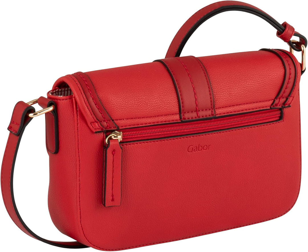 Gabor Damen Aneta Umhängetasche 27 x 16,5 x 26,5 Rot, 27 x 16,5 x 26,5 Rot