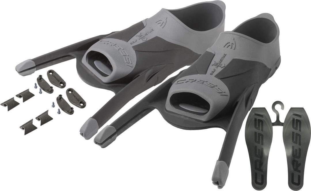 Cressi Herren Gara Modular Schuhs-Anatomisch Geformten 42/43 Schwarz, 42/43 Schwarz