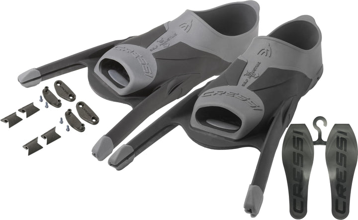 Cressi Herren Gara Modular Schuhs-Anatomisch Geformten 42/43 Schwarz, 42/43 Schwarz