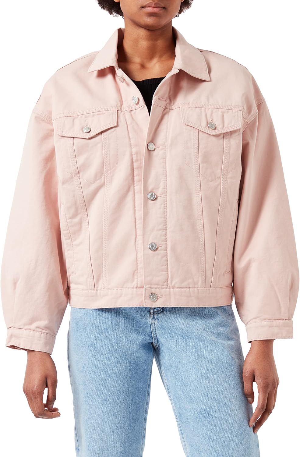 JACK & JONES Damen JJXX JXMOCCA Canvas Jacket NOOS XL Cameo Rose, XL Cameo Rose