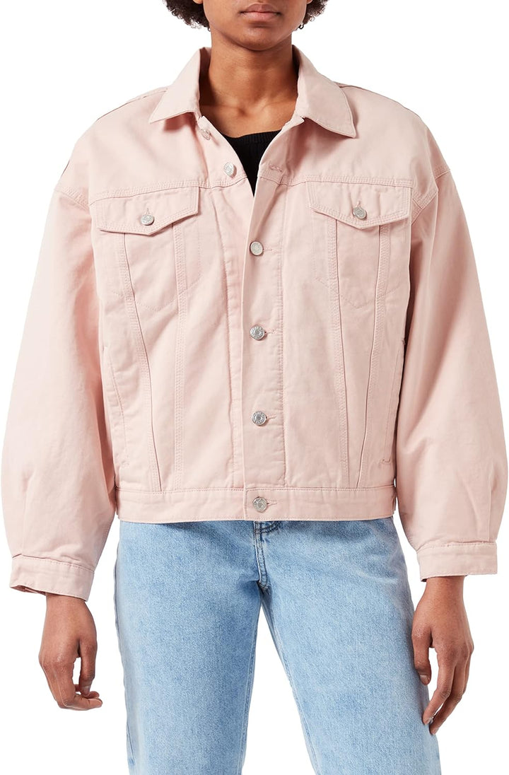 JACK & JONES Damen JJXX JXMOCCA Canvas Jacket NOOS XL Cameo Rose, XL Cameo Rose