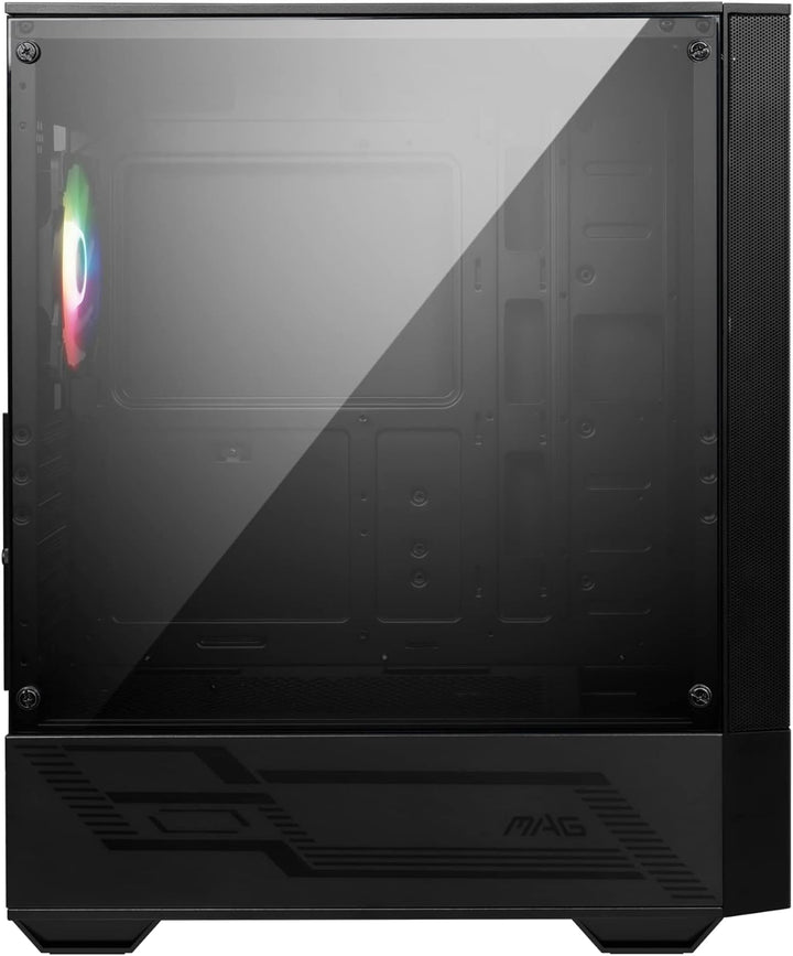 MSI MAG Forge 111R Mid-Tower ATX Gehäuse (2X USB 3.0 Anschluss, 1x 120mm A-RGB Fan mit Controller im