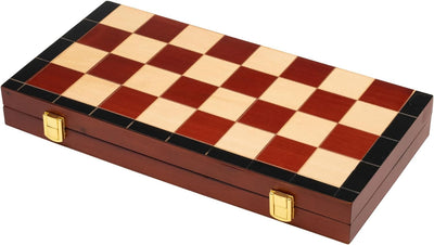 Philos 2605 - Schach, Schachspiel, Schachkassette, Feld 45 mm, Königshöhe 78 mm, Holz