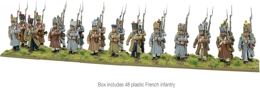Warlord Games 301510002 Waterloo Second Edition Starter-Set Zubehör, unlackiert