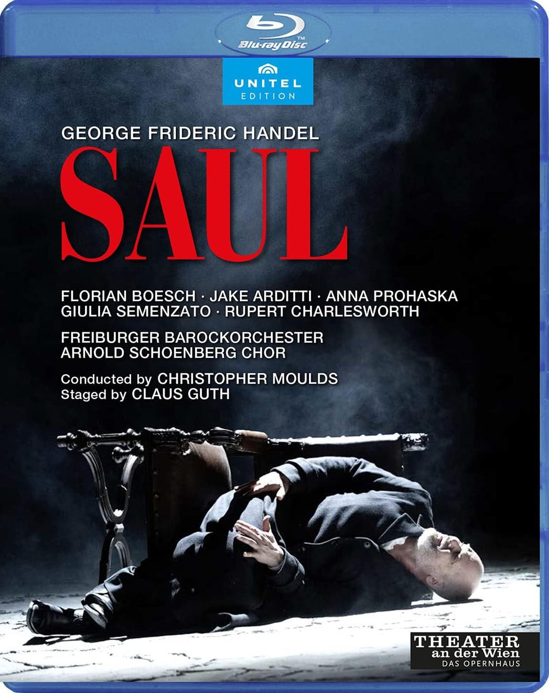 Saul [Theater an der Wien, April 2021] [Blu-ray], Blu-ray
