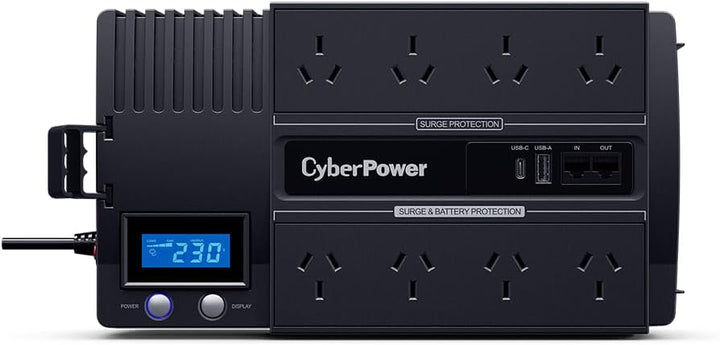 CyberPower br1000elcd Line 1000 Va Black Uninterruptible Power Supply (UPS) – Uninterruptible Power