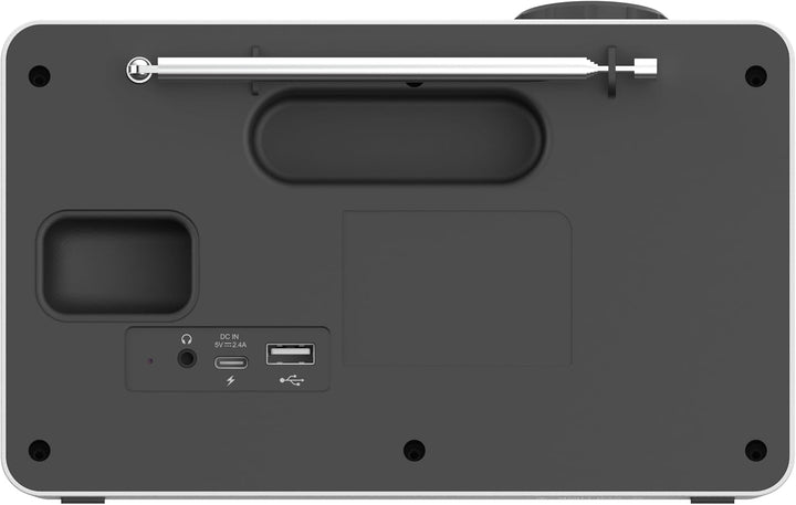 Kenwood CR-M70DAB DAB+/FM Radio mit ASA, 4,3" IPS Display, Bluetooth 5.3, Dual Alarm & Sleep, USB MP