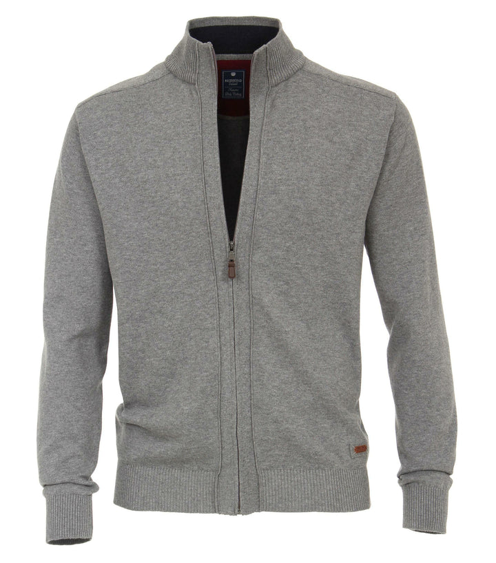 Redmond Strickjacke Uni XL 70 Grau, XL 70 Grau