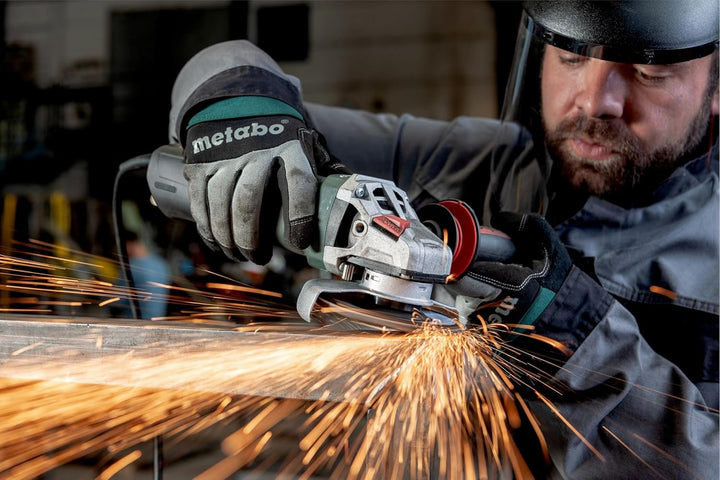 Metabo Winkelschleifer W 13-125 Quick (603627000) Karton, 1350 Watt, Scheiben-Ø: 125 mm, Leerlaufdre