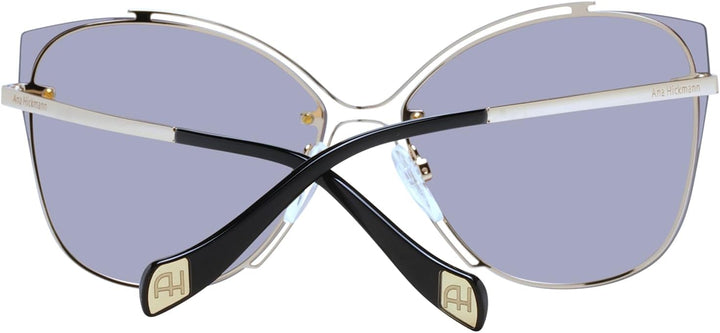Ana Hickmann AH 3175 04B Damen-Sonnenbrille, quadratisch, goldfarben, UV-Schutz 400