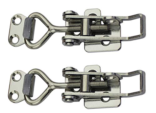 Verstellbare Verriegelung für Schränke, Boxen, Hebelgriff, Knebelverschluss, 2 Stück (1S, Bereich: 7