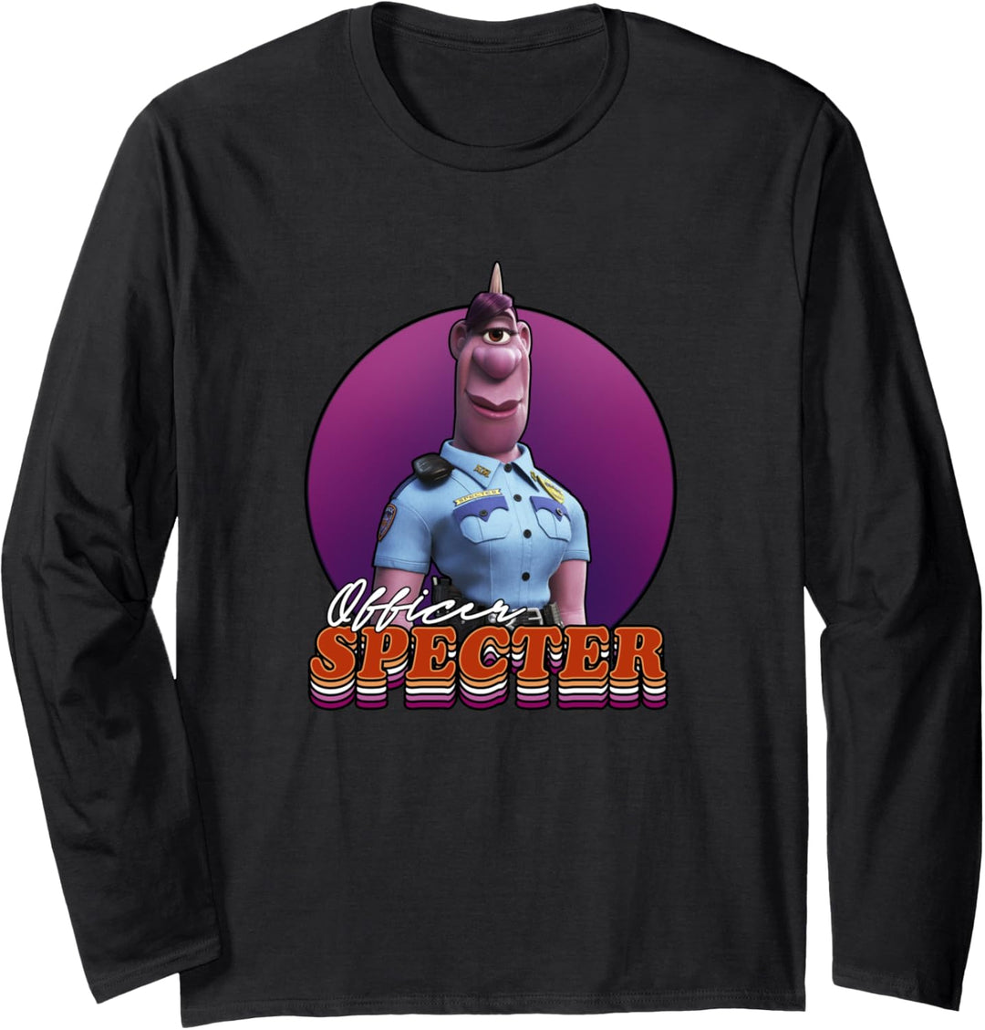 Disney Pixar: Offizier Specter, Portrait des neuen Offiziers Langarmshirt