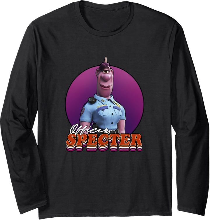 Disney Pixar: Offizier Specter, Portrait des neuen Offiziers Langarmshirt
