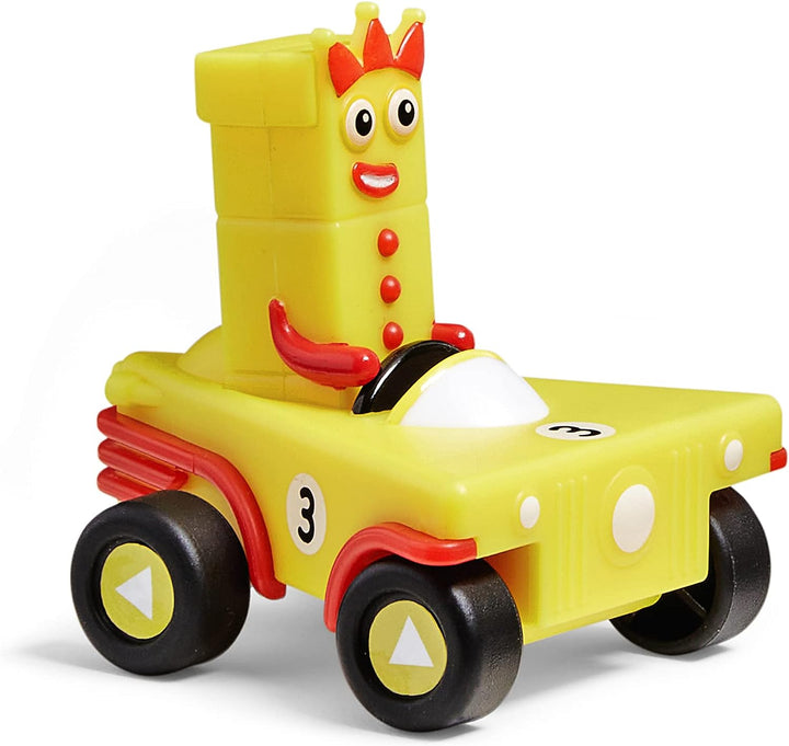 Learning Resources HM95405-UK Mini-Autoset, 5 Autos, Numberblocks-Geschenke, Fahrzeuge mit beweglich