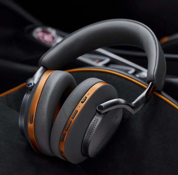 Bowers & Wilkins PX8 McLaren Edition Over-Kopfhörer mit Geräuschunterdrückung, kabellos, Bluetooth 5