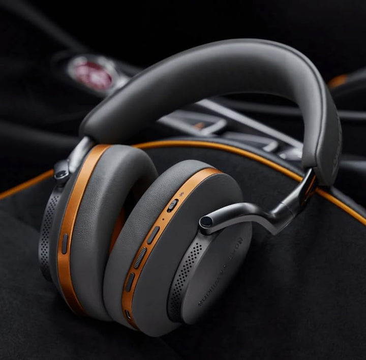 Bowers & Wilkins PX8 McLaren Edition Over-Kopfhörer mit Geräuschunterdrückung, kabellos, Bluetooth 5