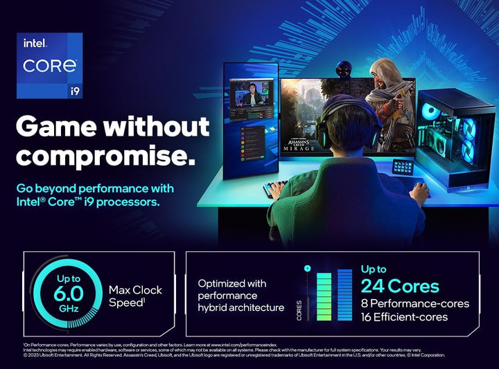 Intel Core i9-14900K 8C+16c/32T 3.20-6.00GHz Boxed ohne Kühler - BX8071514900K Core™ i9-14900K, Core
