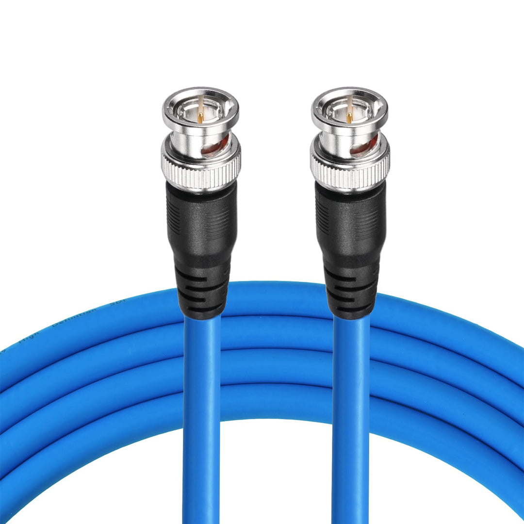 Superbat® 1 Stück 30m (100ft) SDI Kabel BNC Kabel 75 Ohm,3G/6G/12G (Belden 1694A)，Unterstützt HD SDI