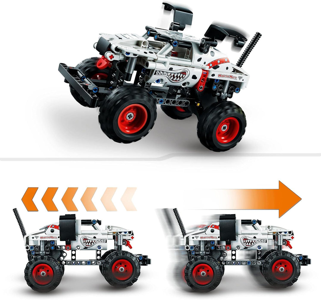 LEGO 42150 Technic Monster Jam Monster Mutt Dalmatian, Monster Truck-Spielzeug für Jungen und Mädche