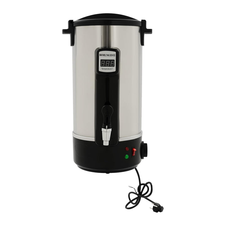 10L Wax Melter Edelstahl Wachswärmer mit LED Anzeige, EU Stecker, 1100W | Grosse Kapazität, schnelle