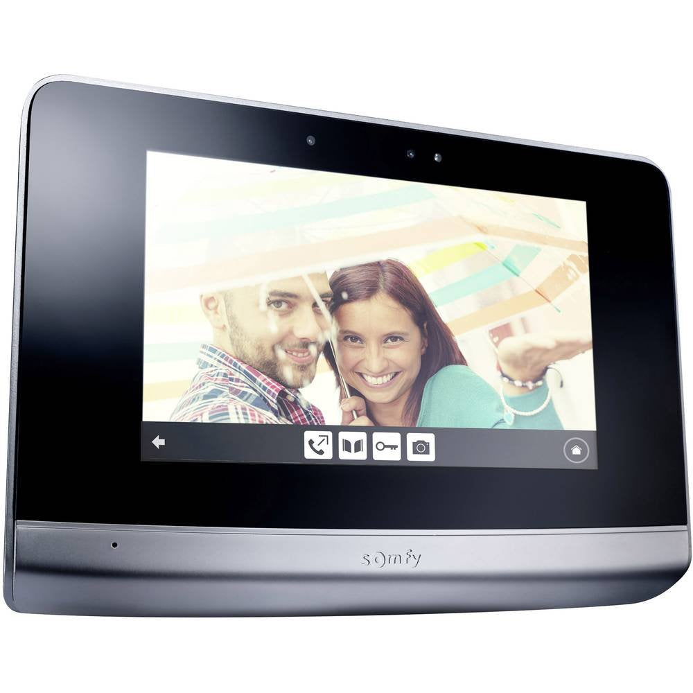 Somfy 2401458 - Touchscreen Display zur Erweiterung der V500 RTS Video-Türsprechanlage | 7" Farbmoni
