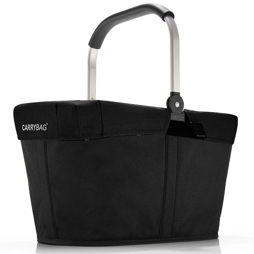 Reisenthel carrybag schwarz Henkelkorb Einkaufskorb + Cover schwarz