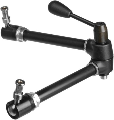 Manfrotto Magic Arm ohne Zubehör & Kamerazapfen für Super Clamp 037 Bundle mit Kamerazapfen, Bundle